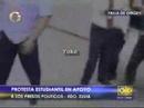 Agresion a manifestacion de estudiantes
