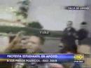Agresion a manifestacion de estudiantes