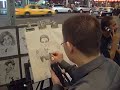 A NYC Street Caricaturist draws Janeway