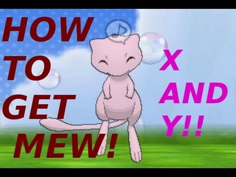 how to get mew on pokemon x