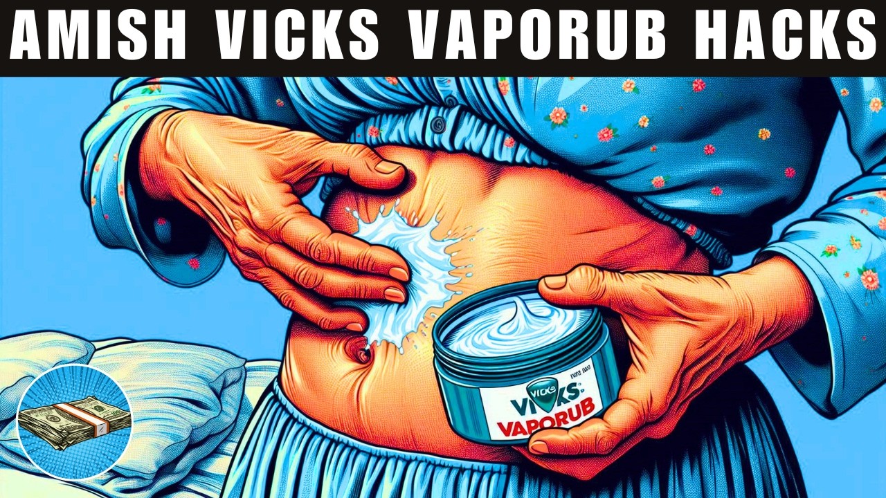 Amish 42 Vicks Vaporub Hacks that will BLOW YOUR MIND & MAKE LIFE EASIER!!!