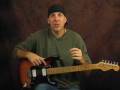 Blues string bending lesson style of Stevie Ray Vaughan SRV