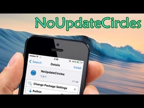 NoUpdateCircles - Remove The Blue Circle From Updated Apps