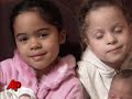 A British mixed race couple have become parents to a set of black and white twin girls for a second time, defying the odds. (Jan. 1)