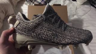 Adidas Yeezy 350 cleat Turtle Dove Mens size 10 football soccer