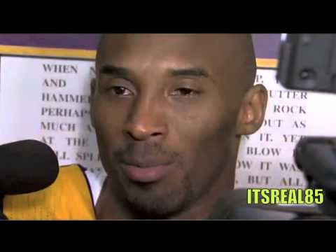 KOBE REACTS TO PLAYOFFS AND INJURY *SPOOF*