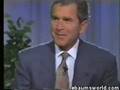 Bush Flips Off Camera