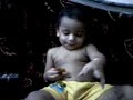 kithu eating bajji