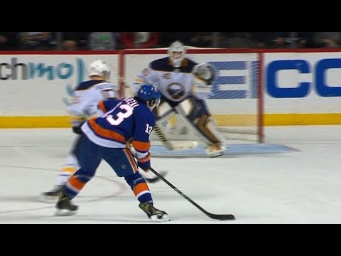 Video: Barzal goes five-hole on Lehner to score OT winner