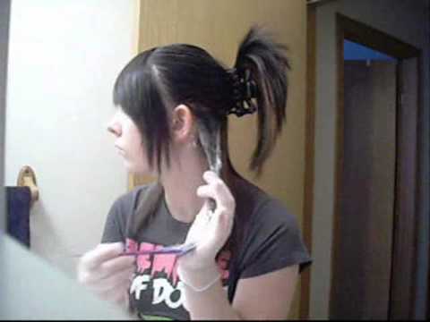 how to dye lower half of hair