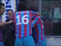 El gol de falta de Giuseppe Mascara del Catania al Torino