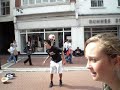 Football tricks in dublin city center