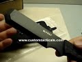 www.customtacticals.com - A video review of the CRKT MAK-1 Fire Rescue knife designed by James McGowan