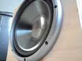 kenwood KFC-W354DVC 1500w subwoofer 3 excursion