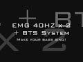 EMG Bass Pickups Test - 40HZ + BTS System