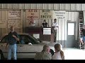 Auctioneer Steve Gaul at Sioux City Auto Auction