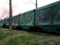 D-2346 + D-2342 pasando x Caj�n, carguero 52 carros...
