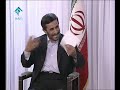 فیلم حرف های احمدی نژاد در تلویزیون در مورد وزرای زن