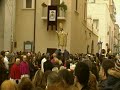 la processione di San Lorenzo Maiorano  2009 - l'avvio