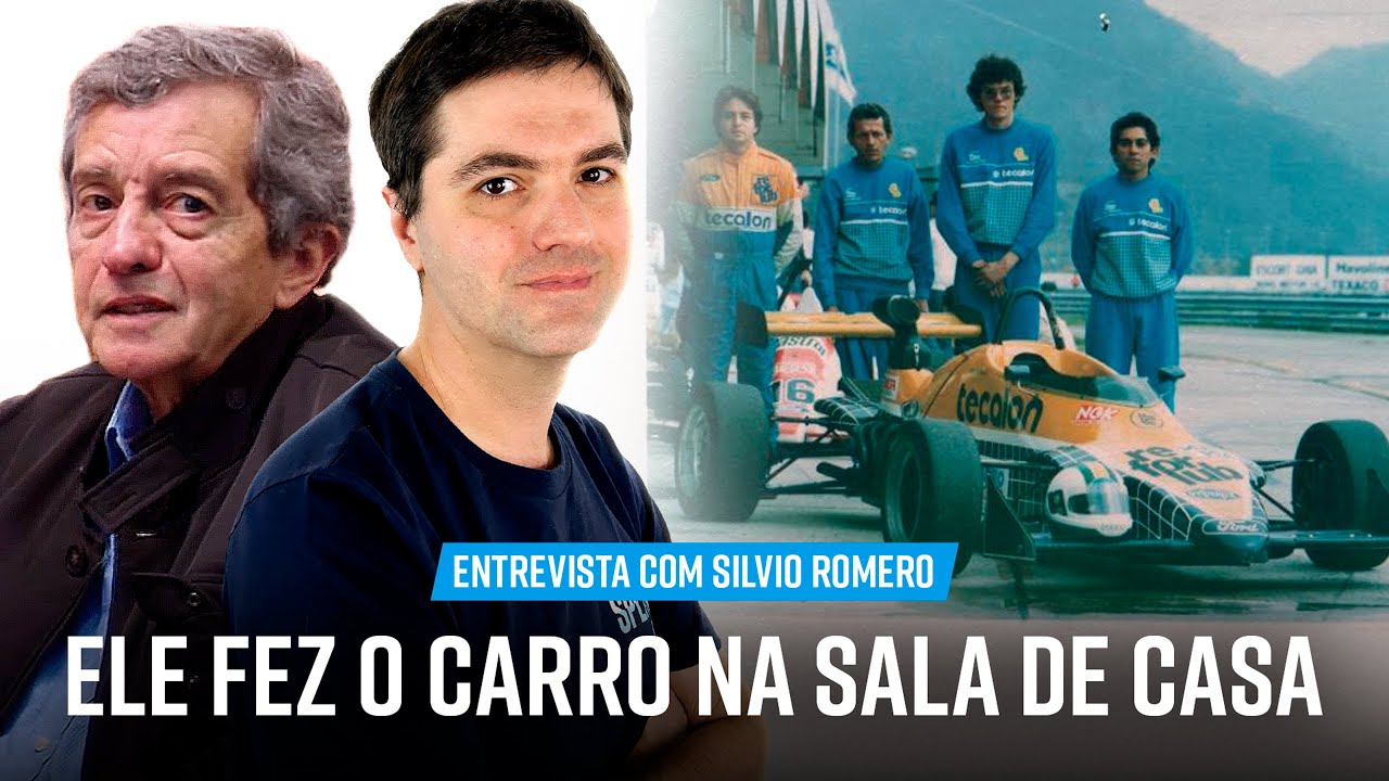 Entrevista: Ele construiu um carro de corrida em casa e foi engenheiro da Andrea Moda na F1.