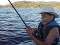 zenon pescando en nahuel huapi