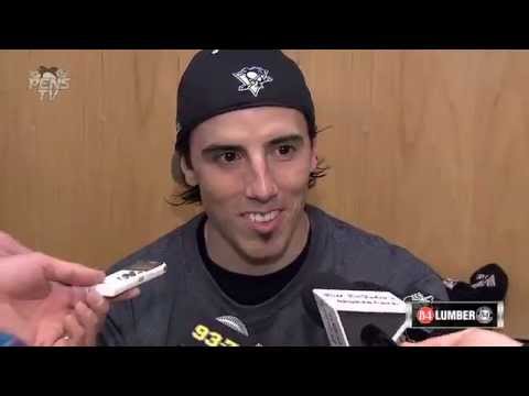 marc andre fleury - Flower speaks after the Pens beat the Hurricanes 3-8.