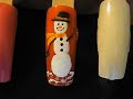 nail art snowman