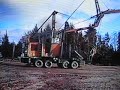 LOGGING MACHINERY ON THE MOVE, CYPRESS 72-30R LOG LOADER