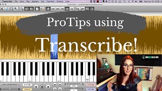 My favorite transcribing software: Transcribe!
