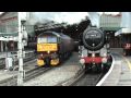 70013 'Oliver Cromwell' Hauls The Devonian 25/07/2009 - free flv video @ vwatch.tv