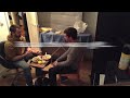 Genius: Pair cover flatmate's room in 150 m of parcel paper over 3 days: http://t.co/4UbR4vRlZ3 vid: http://t.co/5prX8qtzhB via @peterbowyer