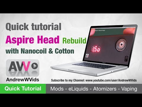 how to rebuild aspire bdc