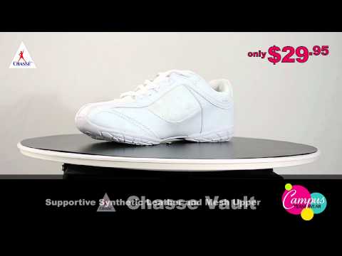 campusteamwearvideos - Chassé proudly introduces the latest addition to their cheerleading shoe line, the Chassé Vault - a high-quality and durable cheer shoe available at an unbea...