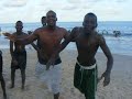 cranking on the beach