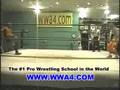 WWA4 Wrestling Moves Elbows, clotheslines, dropkick