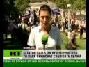 Clinton exposes doubts over Obama
