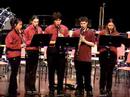 thss's clarinet choir performing tidus and yuna's last embrace, (ending theme to final fantasy x). performed may 2006.

arrangement by arnold morrison @ http://www.finalfantasymusicscores.com/

adrian hur - bb clarinet
sean christie - bb clarinet
marisa mcguire - bb clarinet
andrea fouchard - bb clarinet
frances lee - bb clarinet
sneaky ninja - bass clarinet
jessica muise - contra-bass clarinet
deborah chu - piano