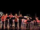 thss's clarinet choir performing tidus and yuna's last embrace, (ending theme to final fantasy x). performed may 2006.

arrangement by arnold morrison @ http://www.finalfantasymusicscores.com/

adrian hur - bb clarinet
sean christie - bb clarinet
marisa mcguire - bb clarinet
andrea fouchard - bb clarinet
frances lee - bb clarinet
sneaky ninja - bass clarinet
jessica muise - contra-bass clarinet
deborah chu - piano