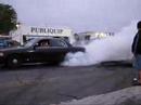 Crown vic big burnout ( part 2 )