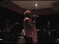 Nicolé Sharpe sings changing the mirror at Christopher's Jazz Cafe