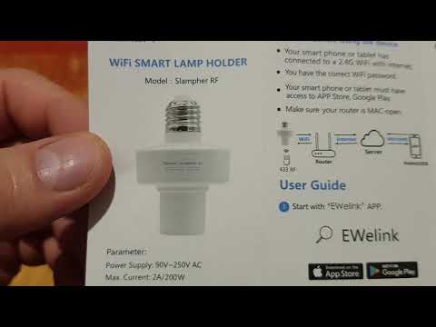 Banggood SONOFF® E27 WiFi Bulb Adapter
