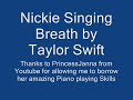 Nickie Singing Breathe