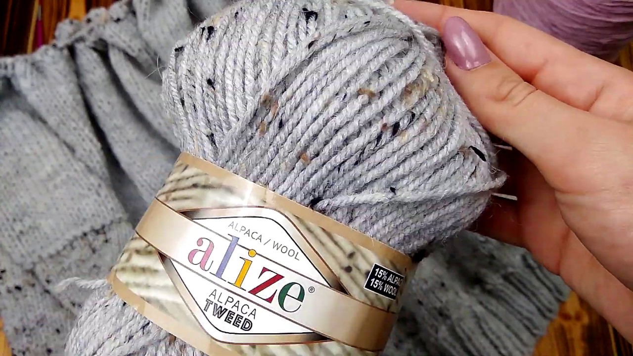 ВЯЗАНЫЙ КАРДИГАН "ДИАНА" из Alize Alpaka Tweed / ШАЛЬ ЗАМЕРЗШИЕ ЛИСТЬЯ / МОИ ПРОДВИЖЕНИЯ