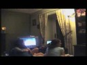 Girls scared by maze