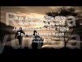 Paas Aaya Kyun Aggar with lyrics