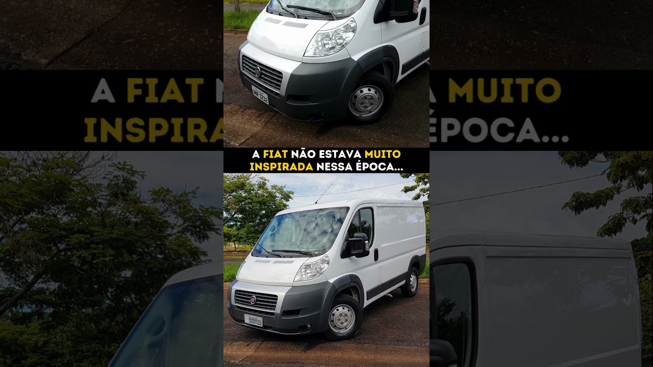 A Fiat não estava muito inspirada quando fez essa Ducato... #fiatducato