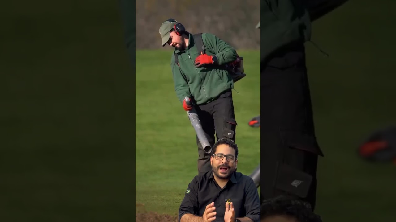 Você achava que campo de golfe era só cortar grama? ⛳😱 #Agro #Curiosidades #Golf