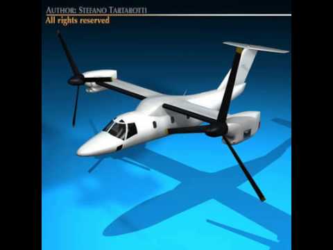BA609 TiltRotor 3D model from CGTrader.com