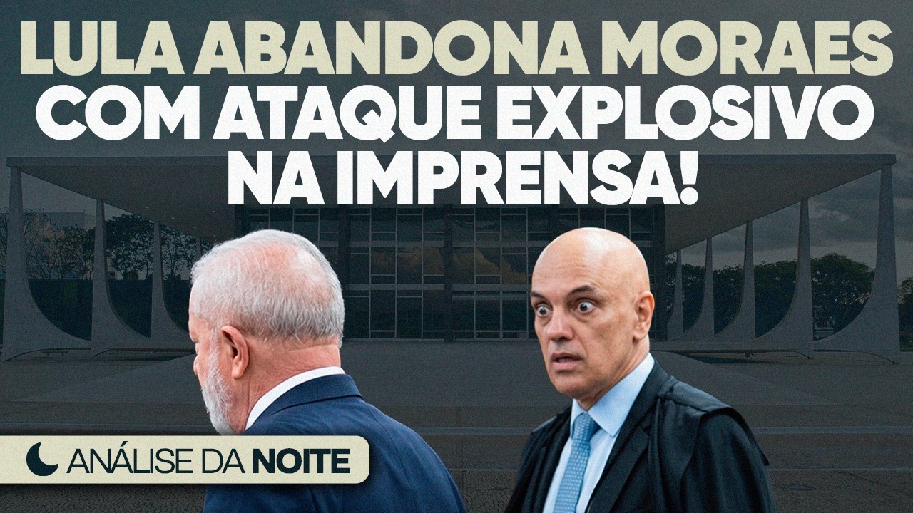 🚨 Lula Faz Ataque Explosivo a Moraes na Imprensa!