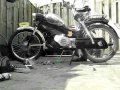 Tomos 4L with 15mm Bing carb and Homoet 4P exhaust